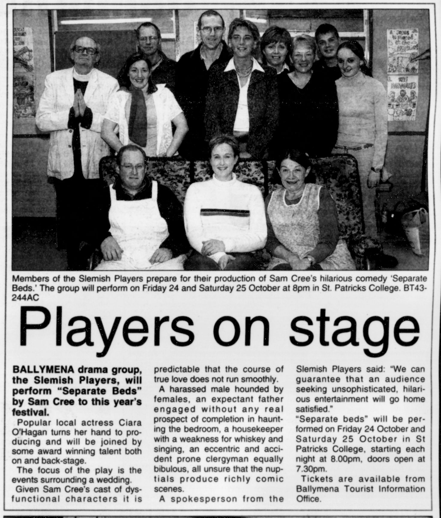 Ballymena_Weekly_Telegraph_22_October_2003 Ballymena_Weekly_Telegraph_22_October_2003